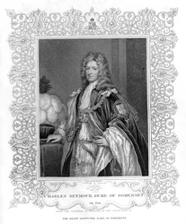 Porträt von Charles Seymour, Herzog von Somerset